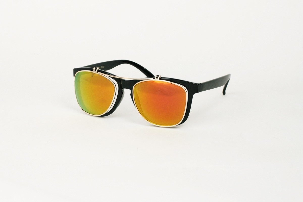 Wayfarer Steel Flip Orange-Svart