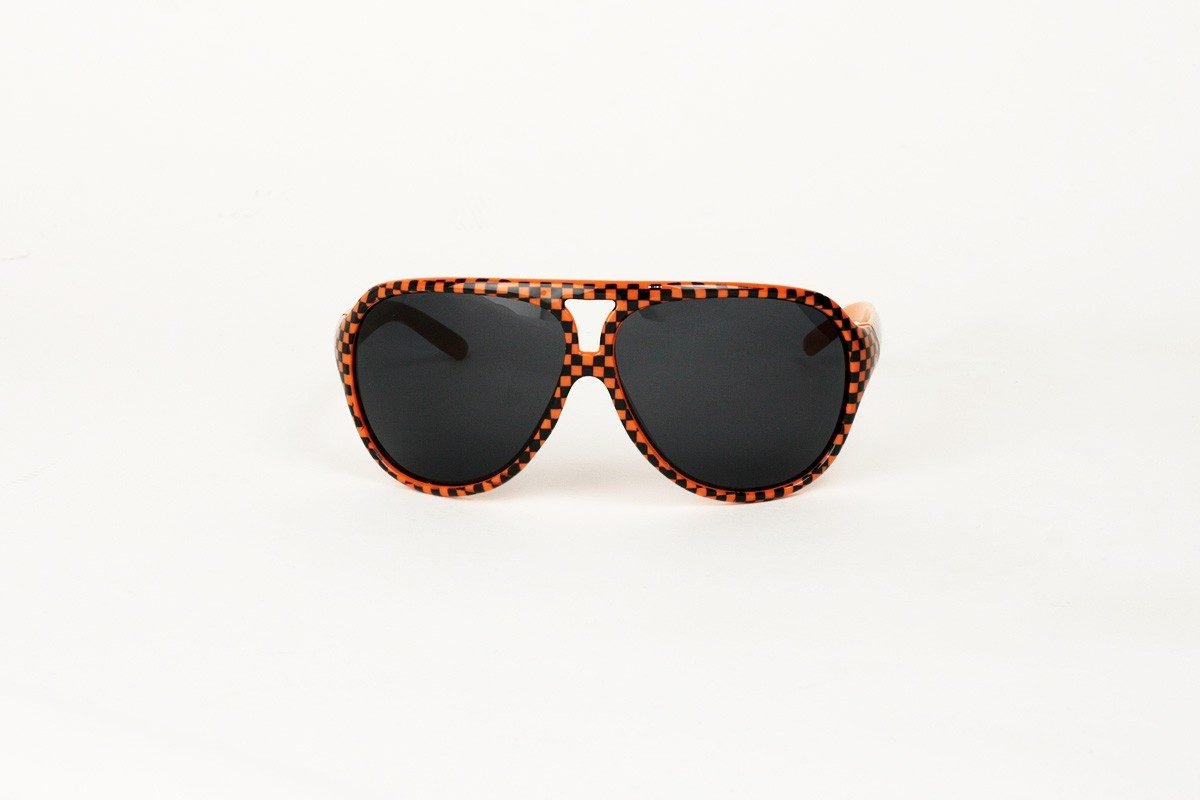 Aviator Checkers Orange