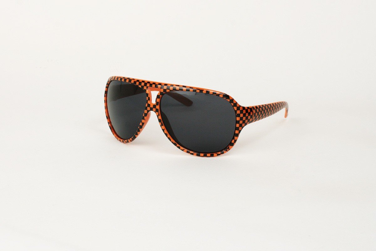 Aviator Checkers Orange