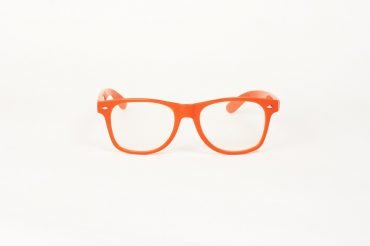 Wayfarer Clear Orange