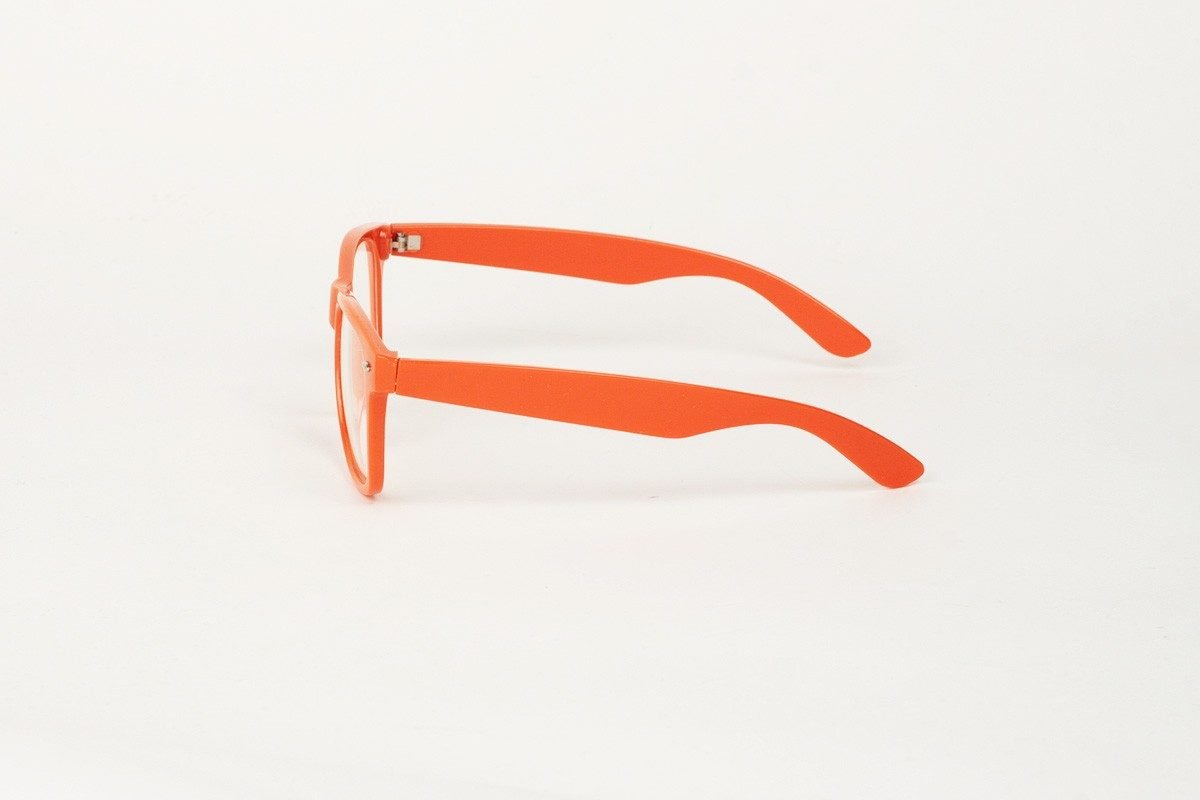 Wayfarer Clear Orange