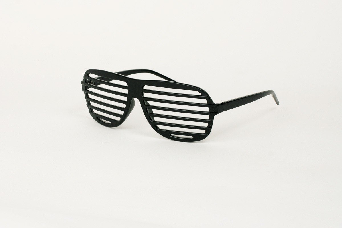 Shutter Shades Svart