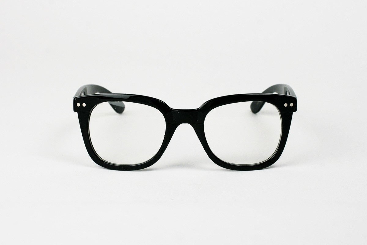 Wayfarer Brow Clear - Svart