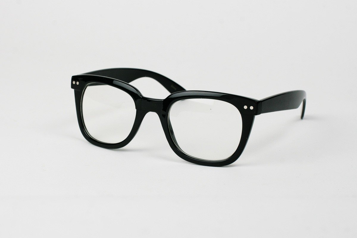 Wayfarer Brow Clear - Svart