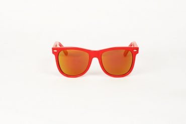 Wayfarer Large Revo Orange Röd