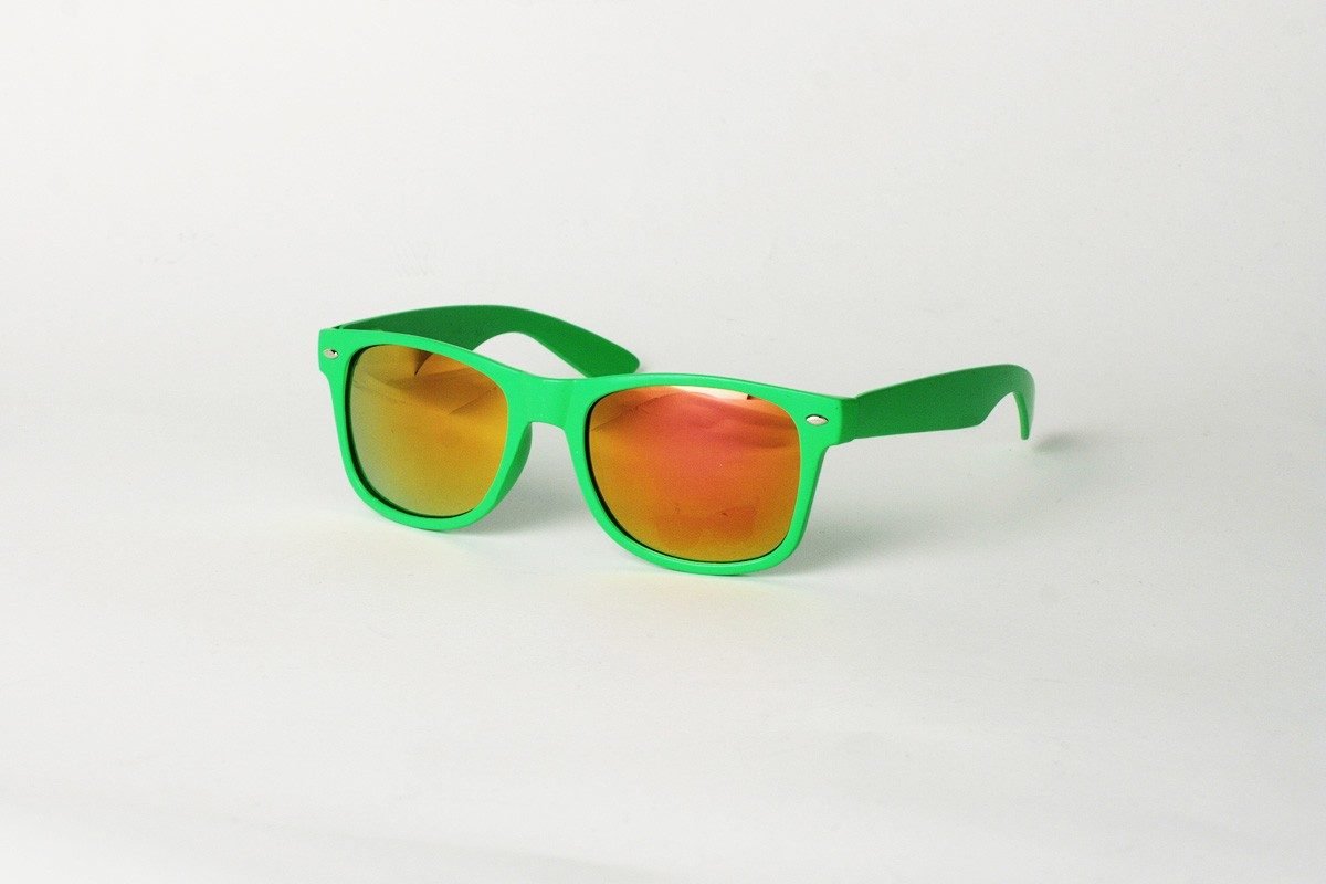 Wayfarer Neon Grön Gul